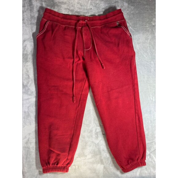 True Religion Red Jogger Pants  XL with a Relaxed Fit a comfortable and stylish - Picture 14 of 16